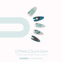 Quick Glam – Teal Luxe Press On Nails (24 Pack)