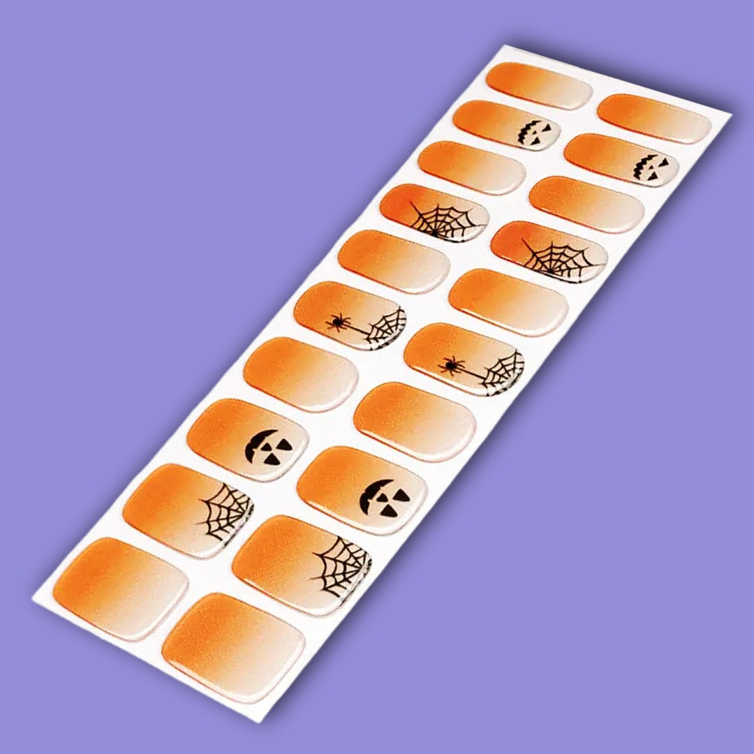 Jack-O’-Glam Halloween Nailwraps