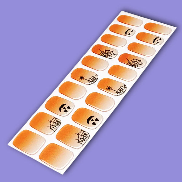 Jack-O’-Glam Halloween Nailwraps