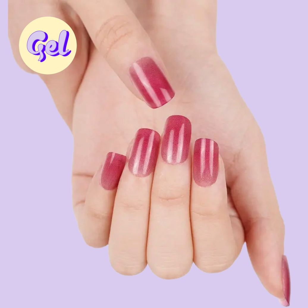 Velvet Rosé Ombre Gel Nail Wraps