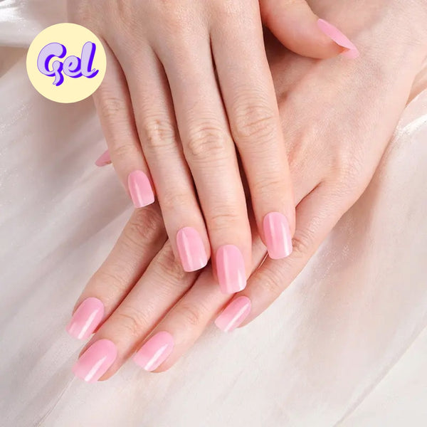 Bubble Pop Pink Gel Nailwraps