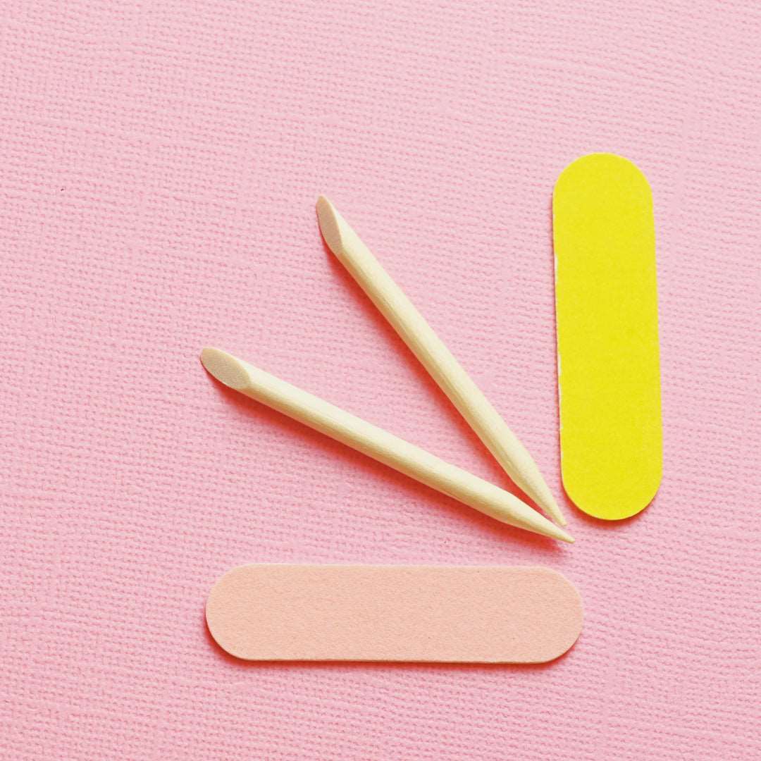 Nail files and orange sticks