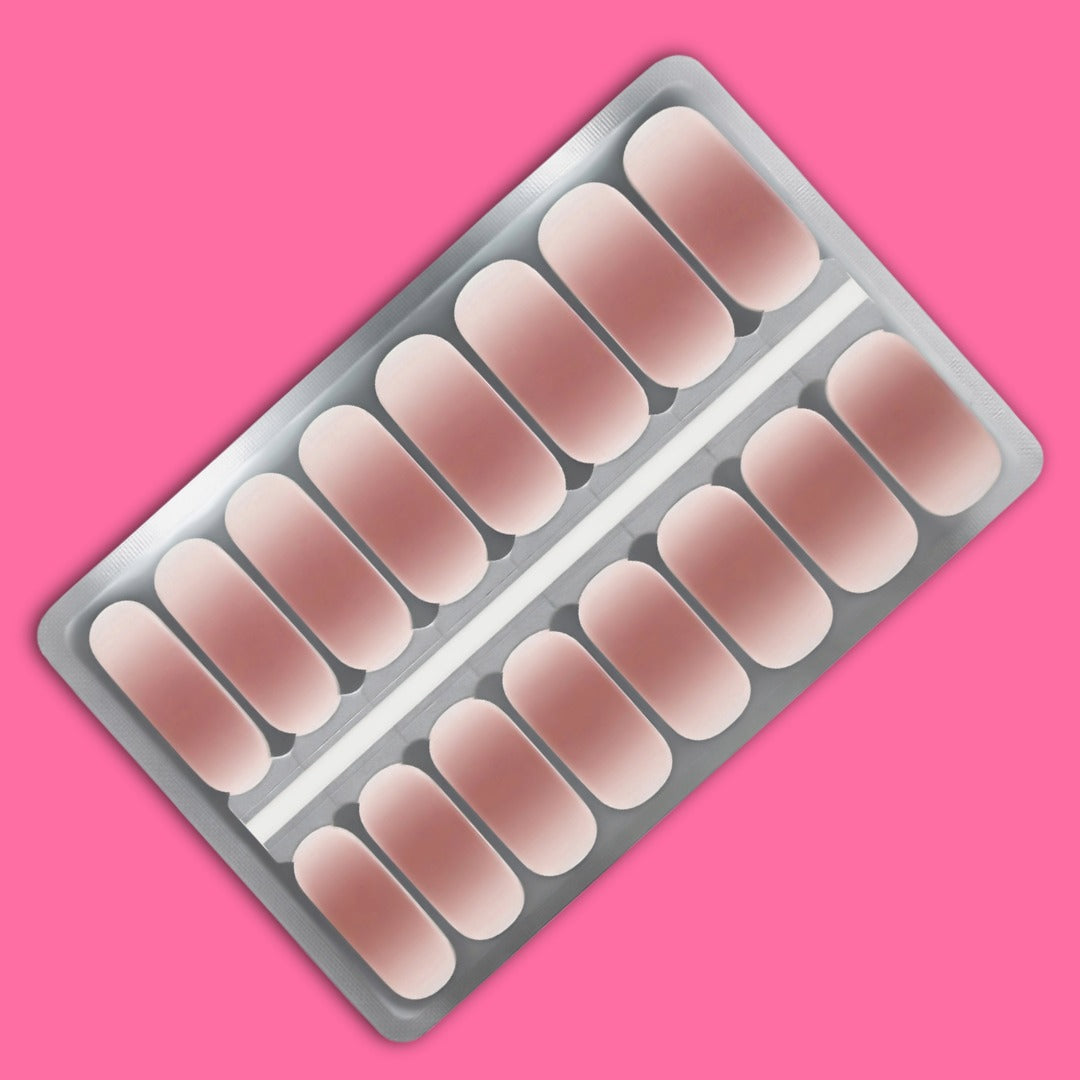 Mauve Ombre Nail Wraps