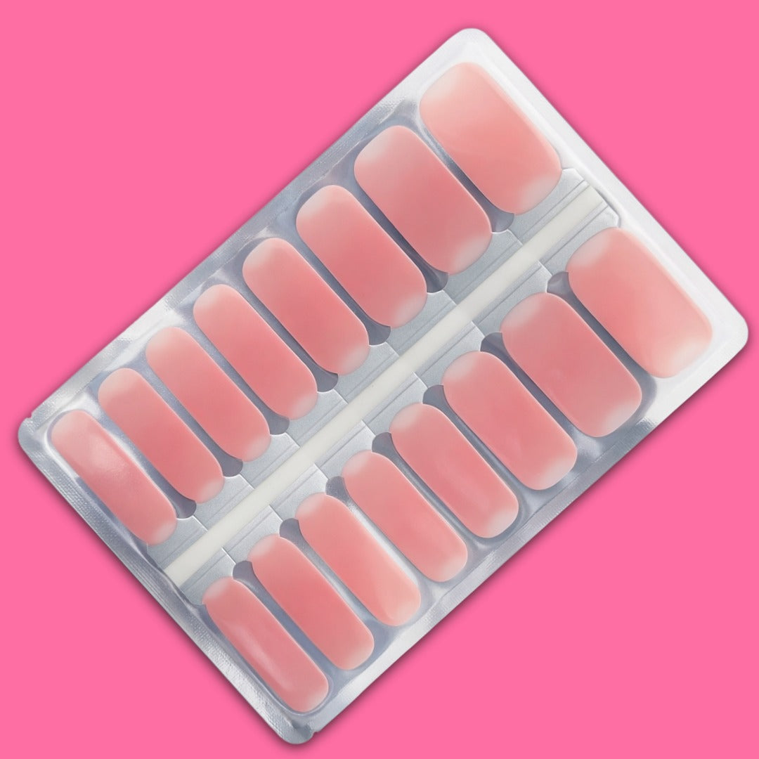 Peach Ombre Nail Wraps