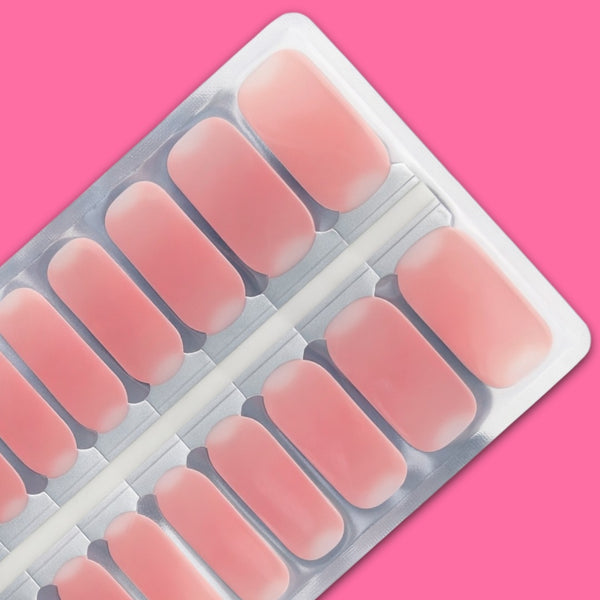 Peach Ombre Nail Wraps
