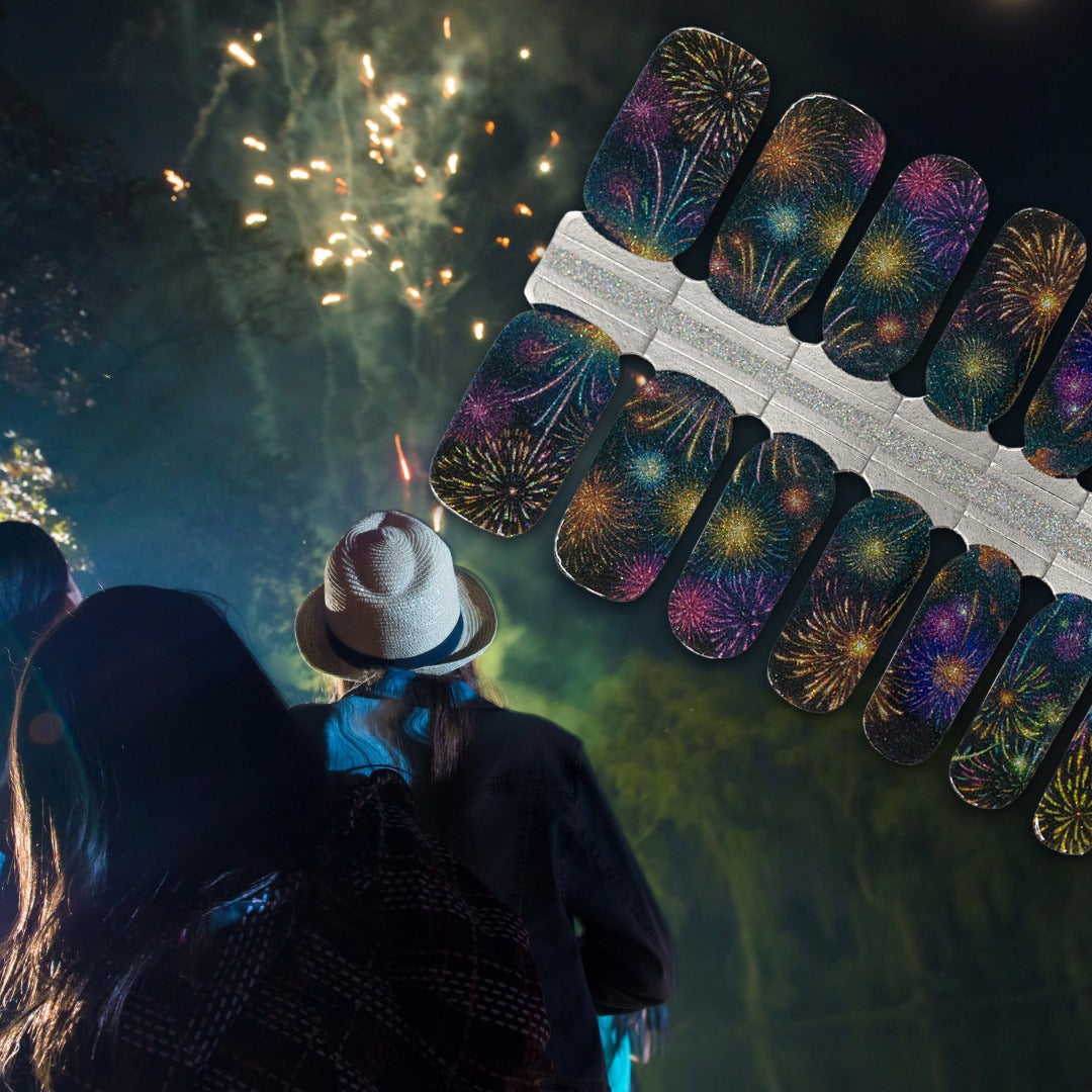 Firework Fantasy Nailwraps