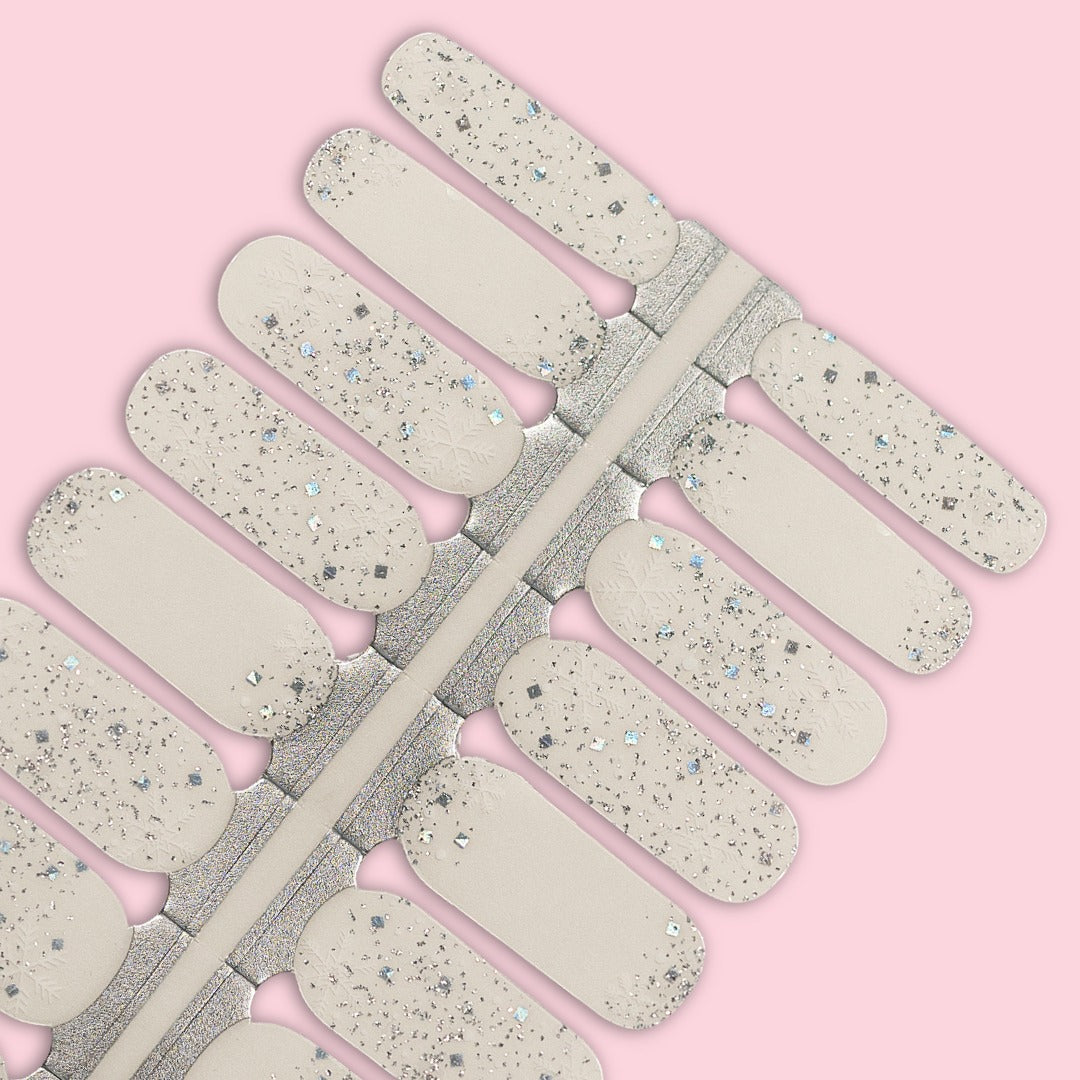 Snowfall Sparkle Nailwraps