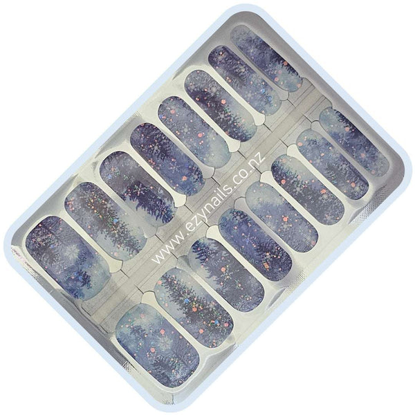 Snow Pixie Nailwraps for Snow in Springtime
