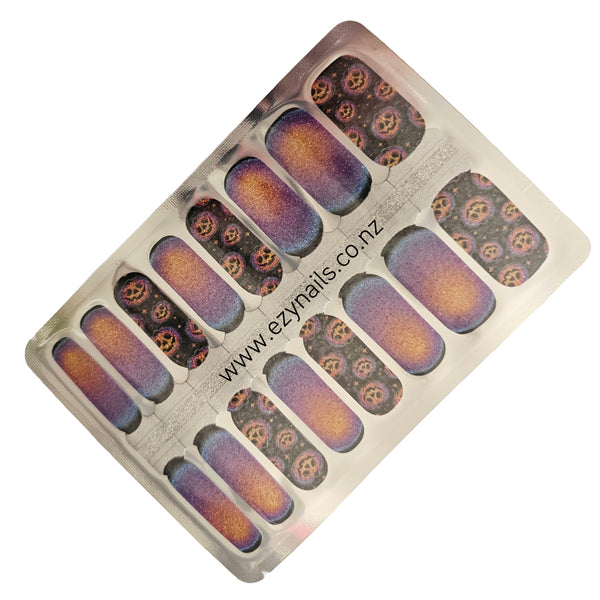 Spooktacular - Glitter Halloween Nailwrap Set