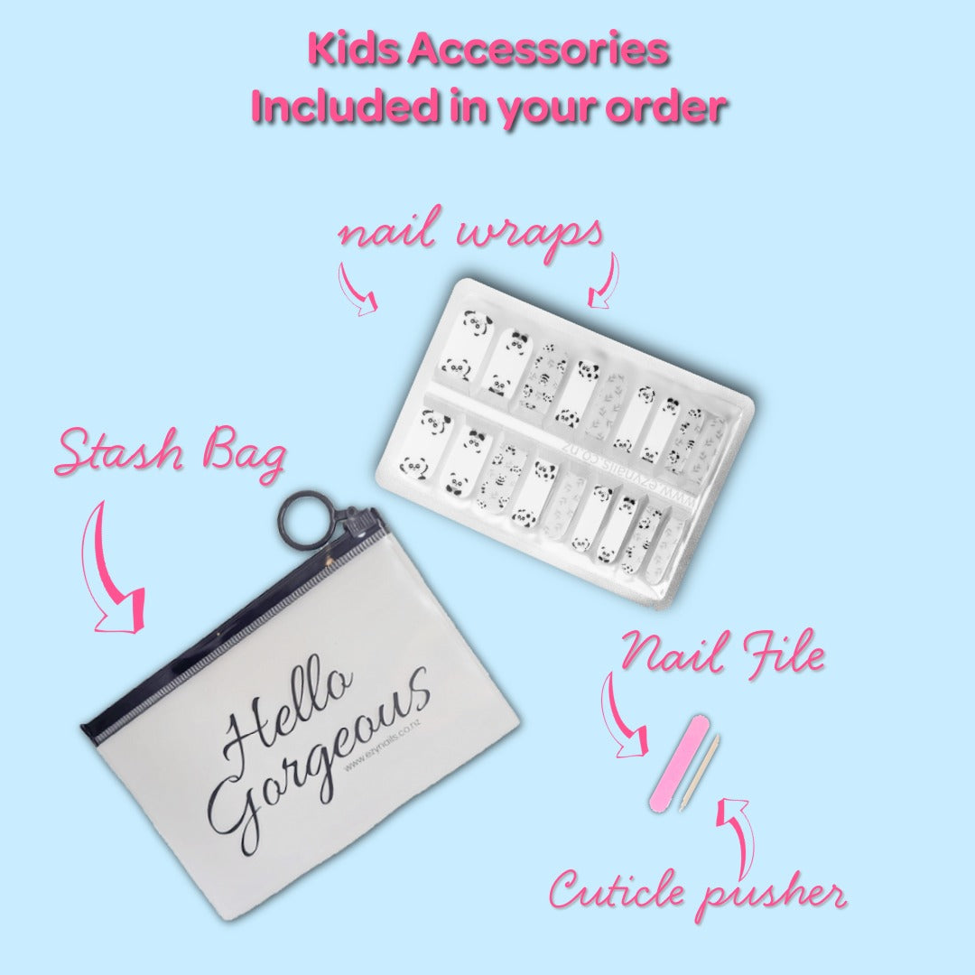 Child Size Ocean Creatures Nailwraps