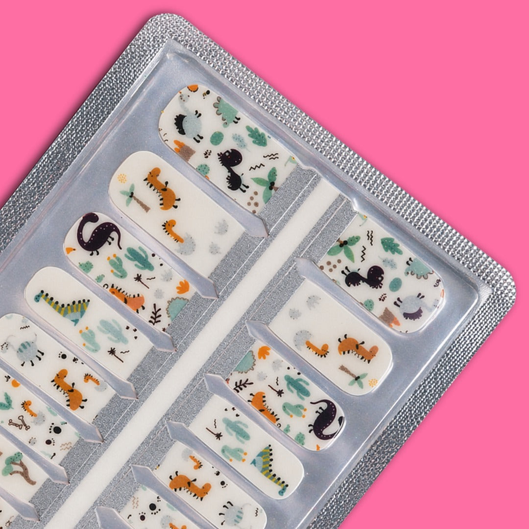 Fantasy Dinosaur Playground Nailwraps