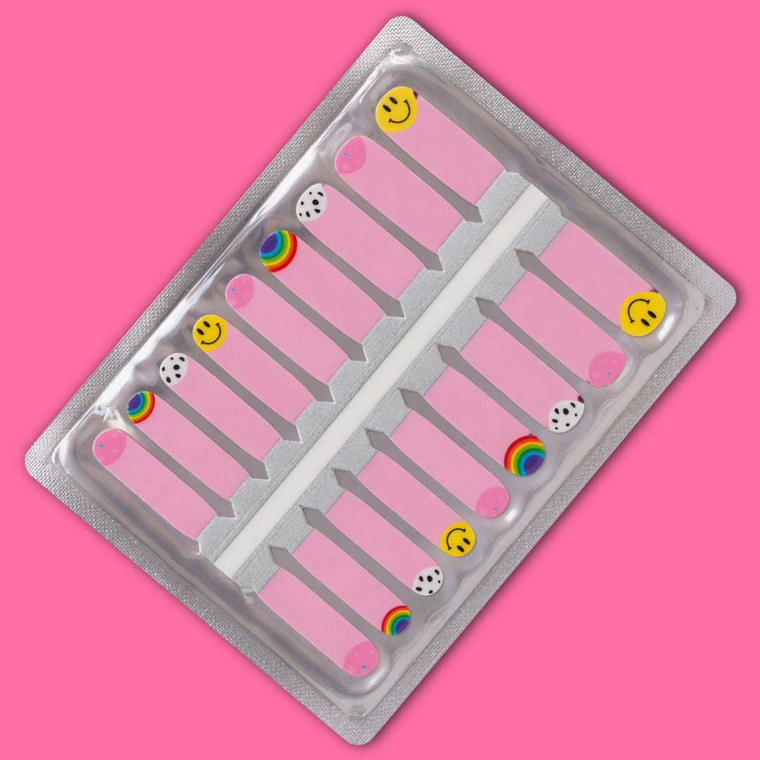 Children's Happy Rainbow Nailwrap Set