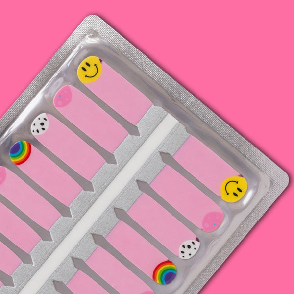 Children's Happy Rainbow Nailwrap Set