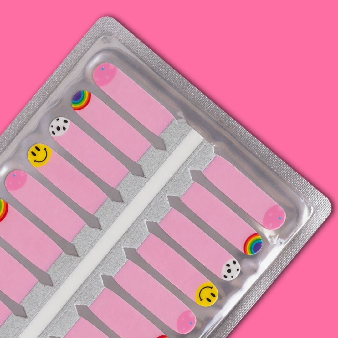 Children's Happy Rainbow Nailwrap Set