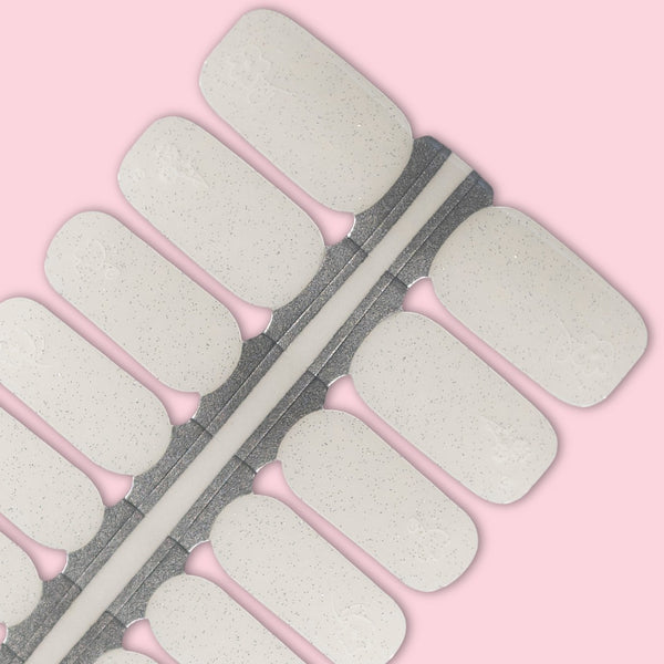 EZYNails White Garden Glow Nailwraps