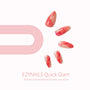 Quick Glam – Scarlet Flame Marble Press On Nails (24 Pack)