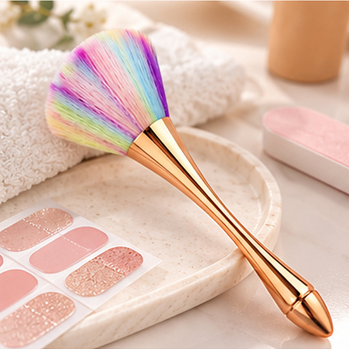 Slim Waist Nail Art Dust Brush