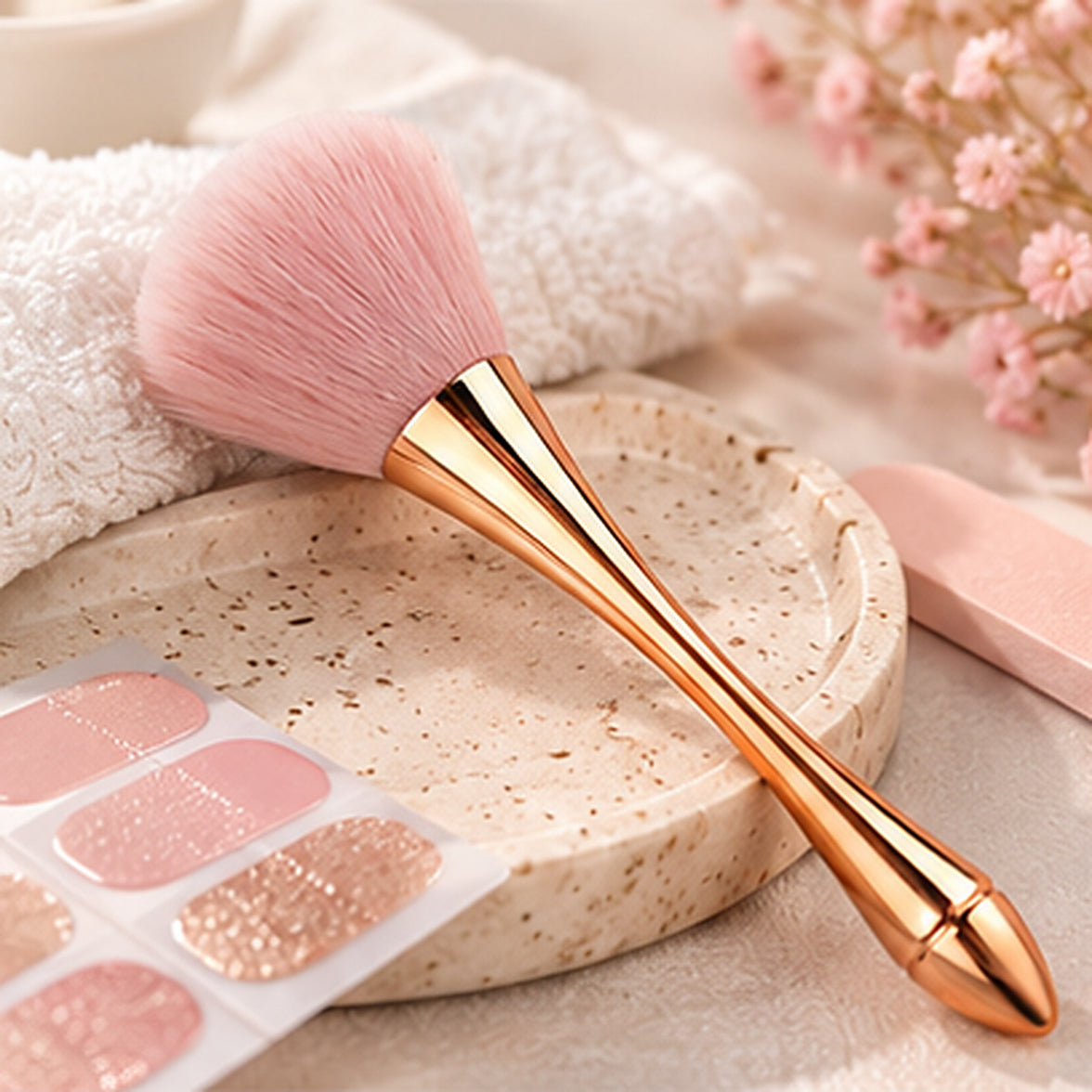 Slim Waist Nail Art Dust Brush