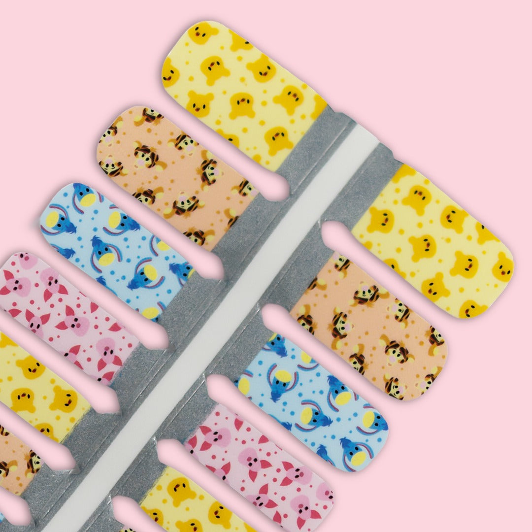 Hunny Pot Pals Kids Nailwraps – Sweet NZ-Inspired Fun