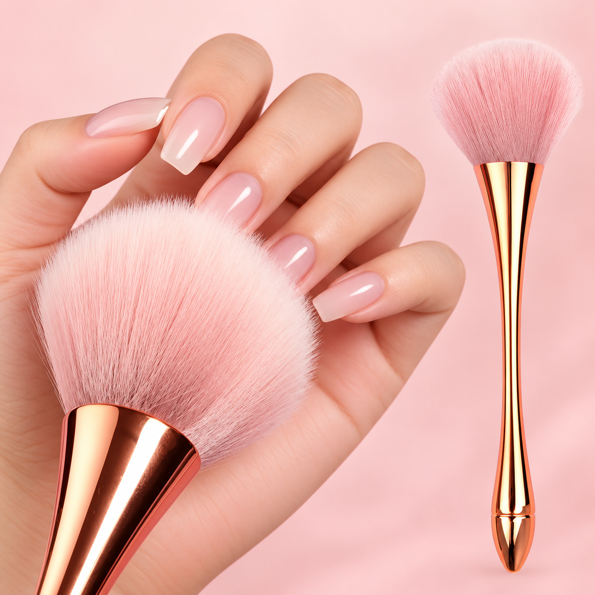 Slim Waist Nail Art Dust Brush
