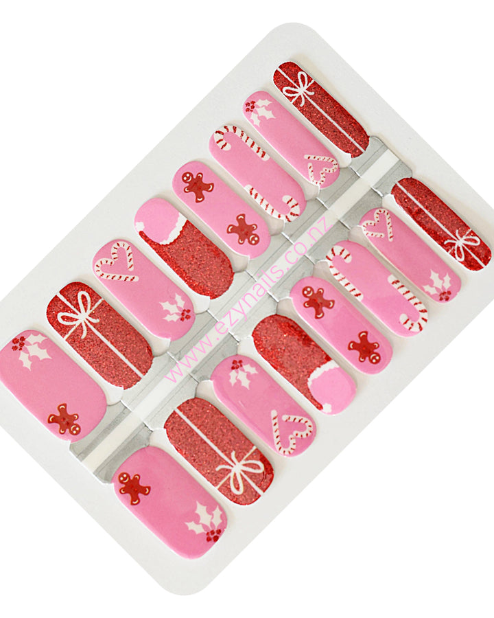 Kiwi Candyland Christmas Nailwrap Set