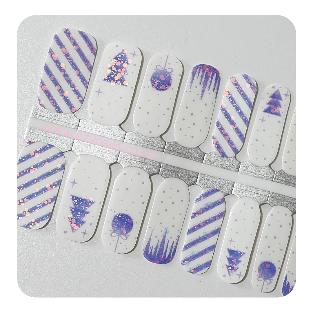 Twilight Tinsel Nailwrap Set