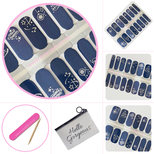 Southern Star Christmas Nailwrap Set