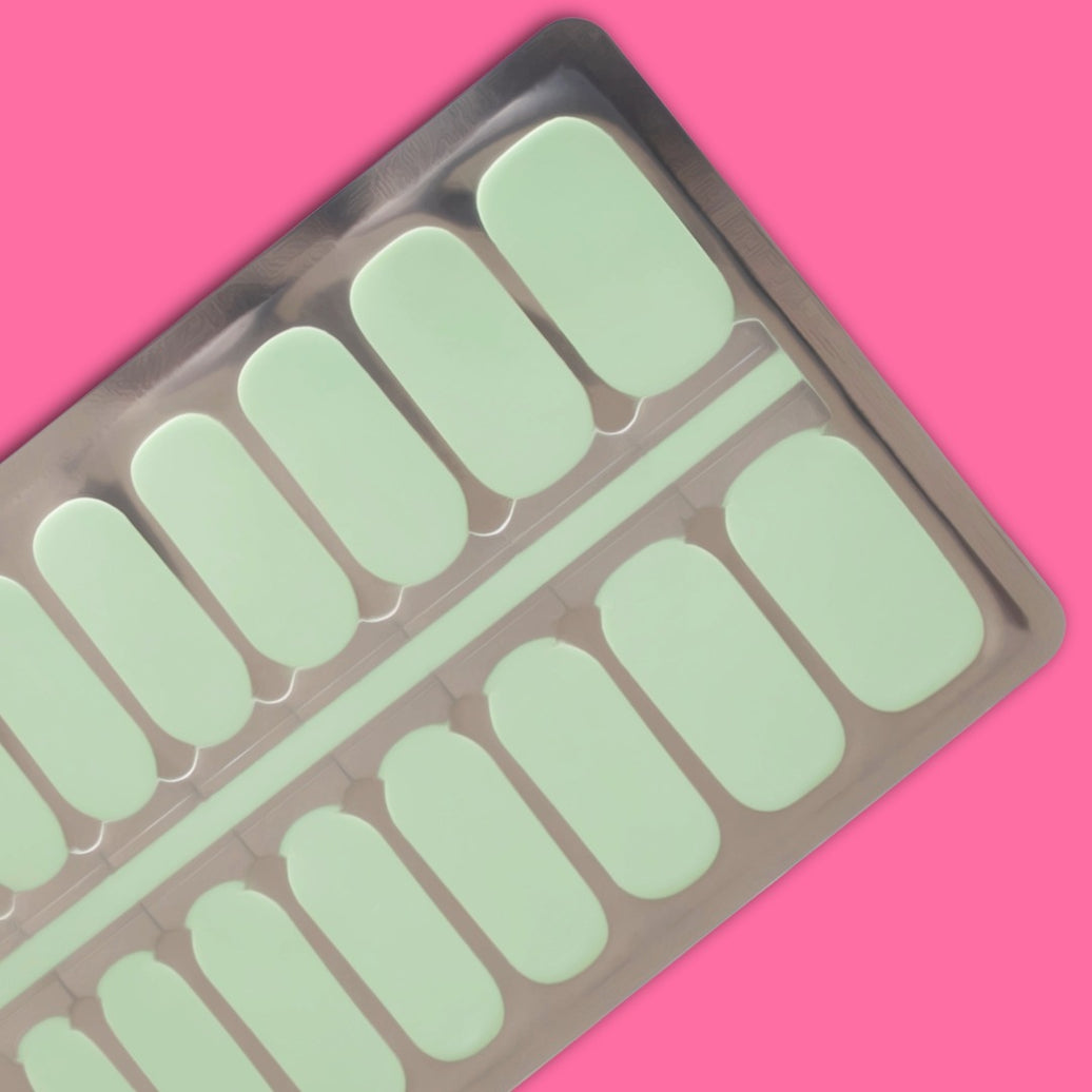 Mint Bliss Glossy Nailwraps