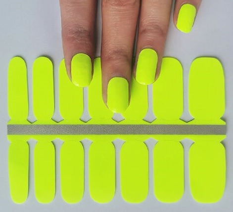 Neon Nightscape Nailwraps