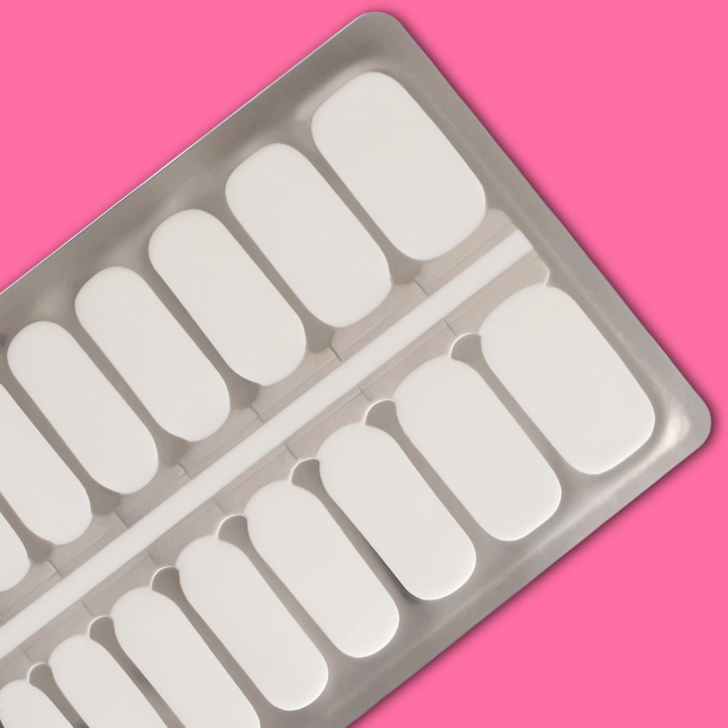 Pure Perfection Glossy White Nailwraps