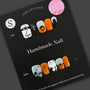 Spooky Squad Handmade Press-On Nails – Halloween Pumpkin & Ghost