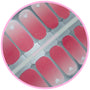Sweetheart Ombre in Pink Coral Glitter Nailwraps