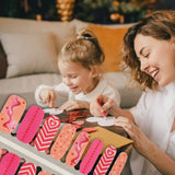 Sweetheart Swirls Nailwraps – Pink Heart Valentine Nails