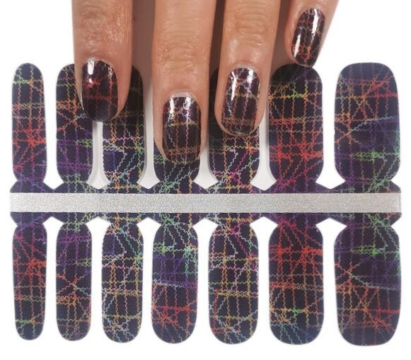 Funky Geometrical Nailwraps