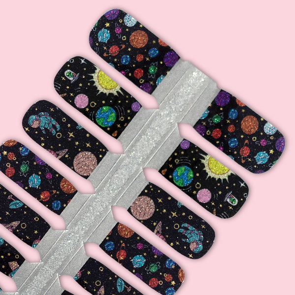 ezynails Space Adventure Kids Nailwraps