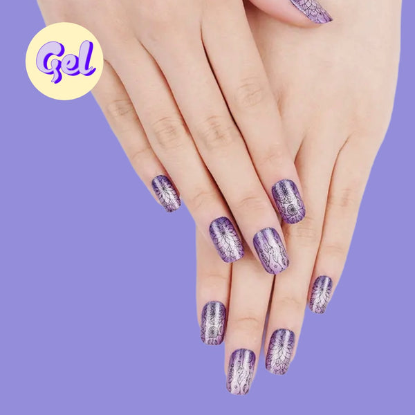 Dream Catcher Mandala Gel Nailwraps - 20 wraps