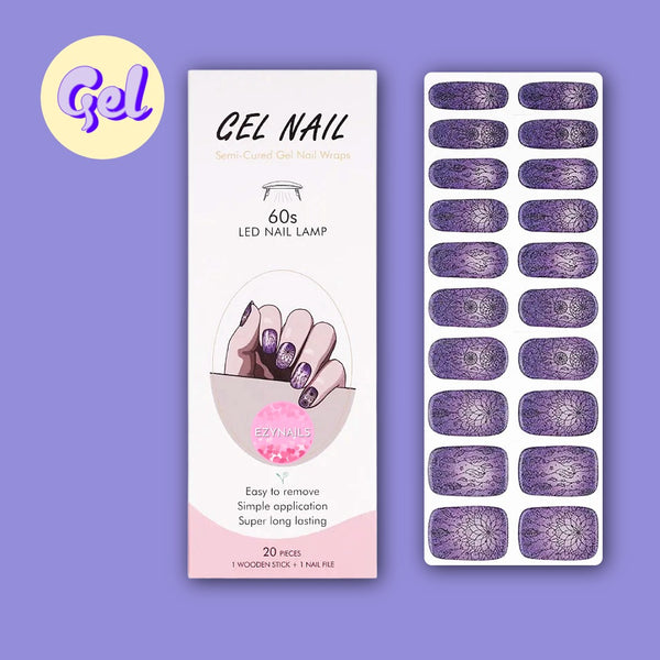 Dream Catcher Mandala Gel Nailwraps - 20 wraps