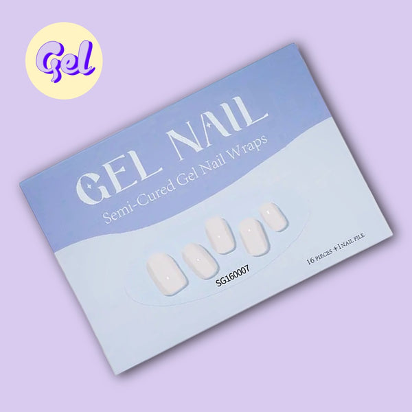 Soft Nude Glow Gel Nailwraps