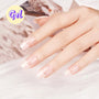 French Pink Gel Nailwraps – Classic Glossy Style