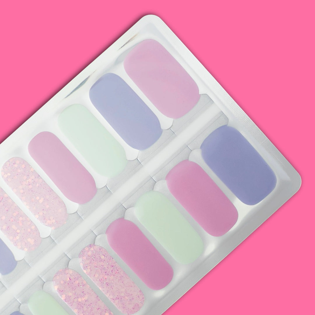 Fairy Floss Pastels Nail Polish Nail Wraps