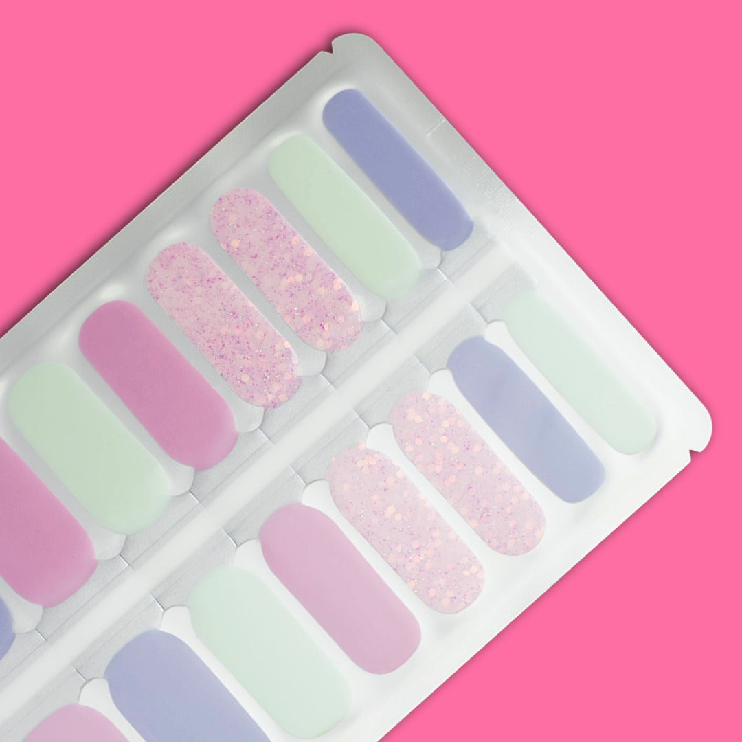 Fairy Floss Pastels Nail Polish Nail Wraps
