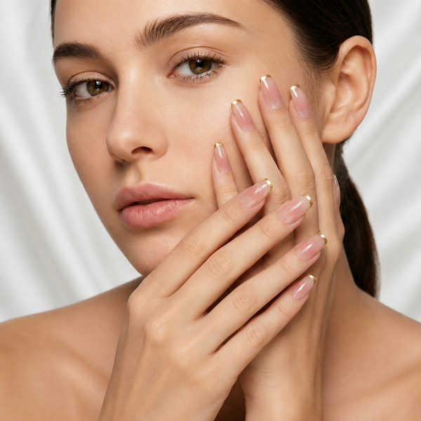 Minimal Luxe French Tip Soft Gel Nail Wrap Extension