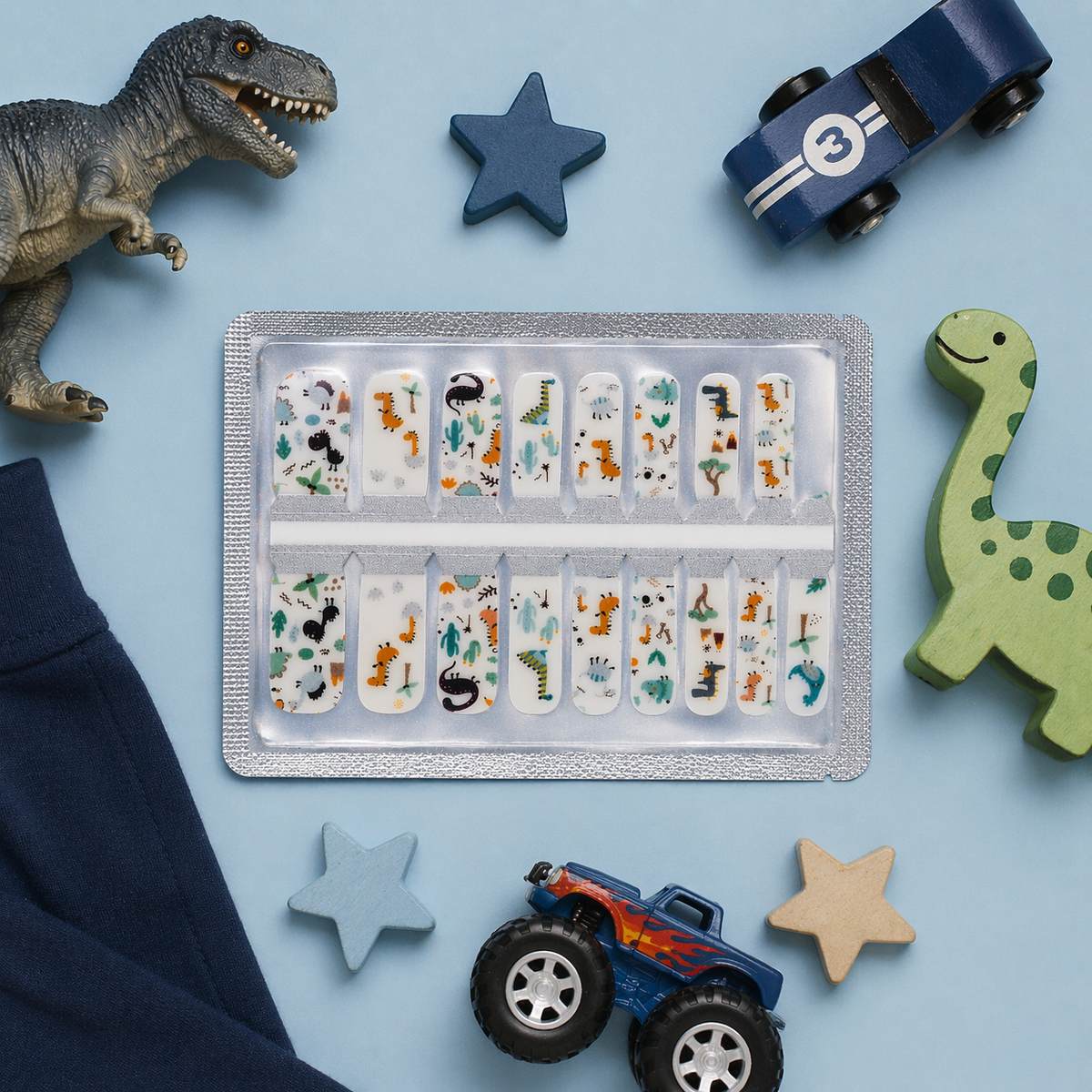 Fantasy Dinosaur Playground Nailwraps