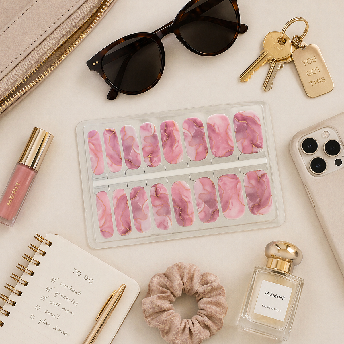 Rosé All Day Marble