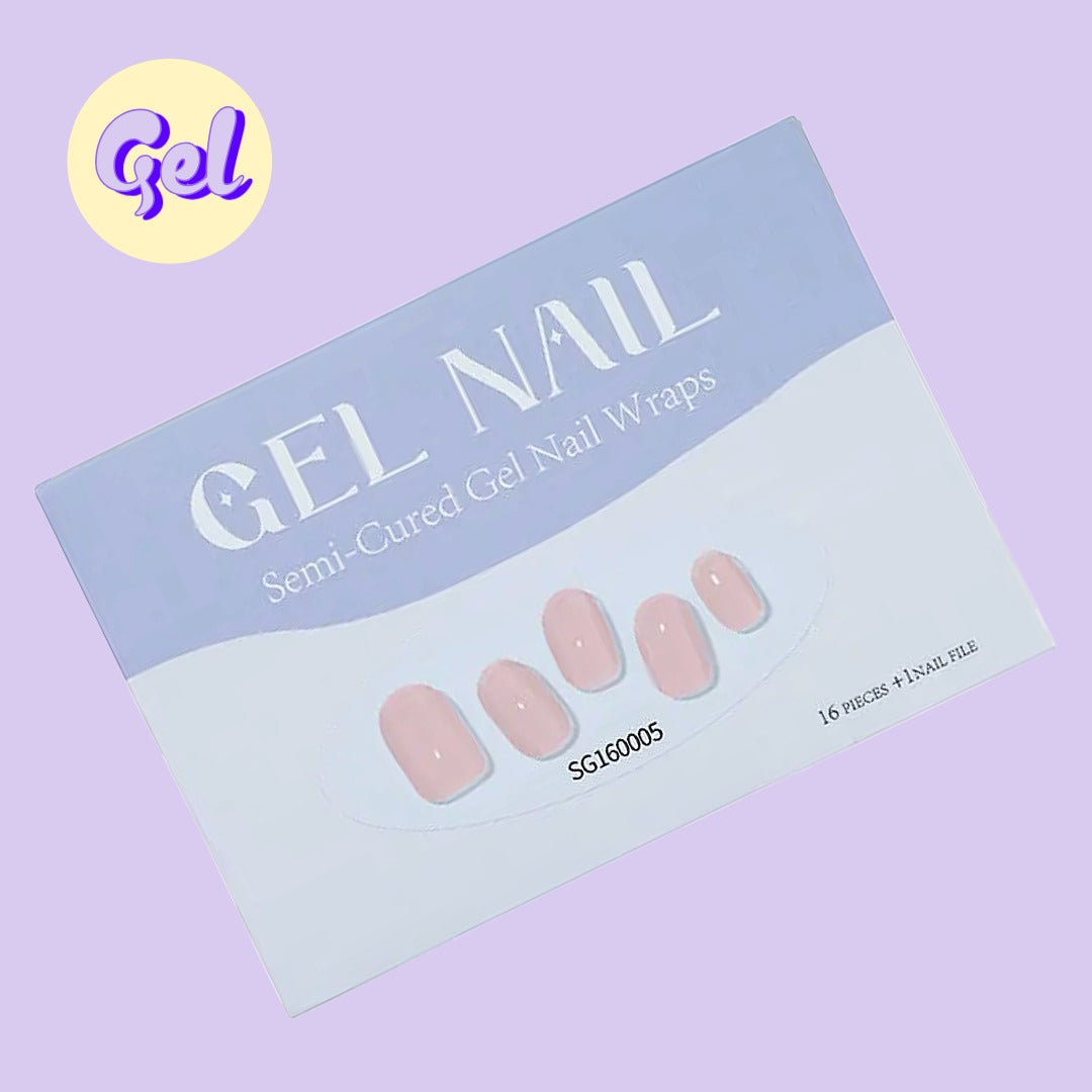 Cherry Blossom Pink Gel Nailwraps
