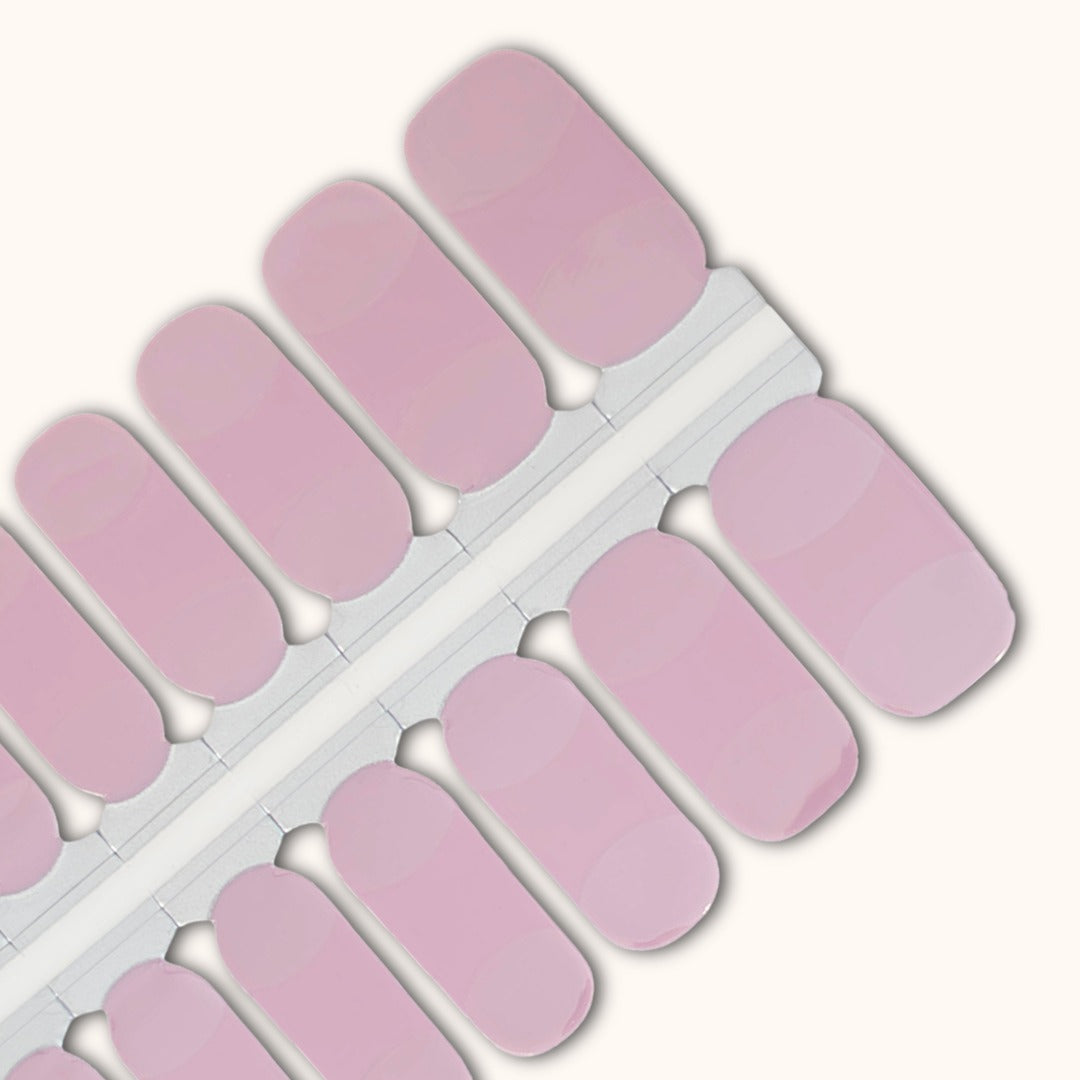 Blush Matte French Tip Nailwraps