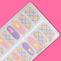 Hopscotch Pastels Easter Nail Polish Nail Wraps