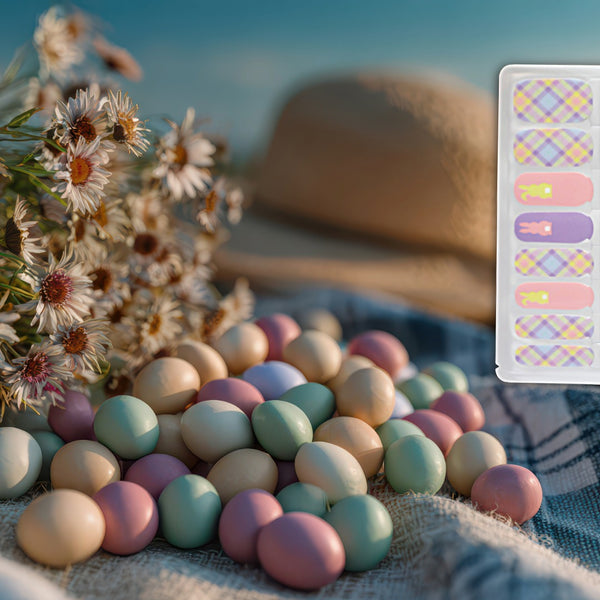 Hopscotch Pastels Easter Nail Polish Nail Wraps