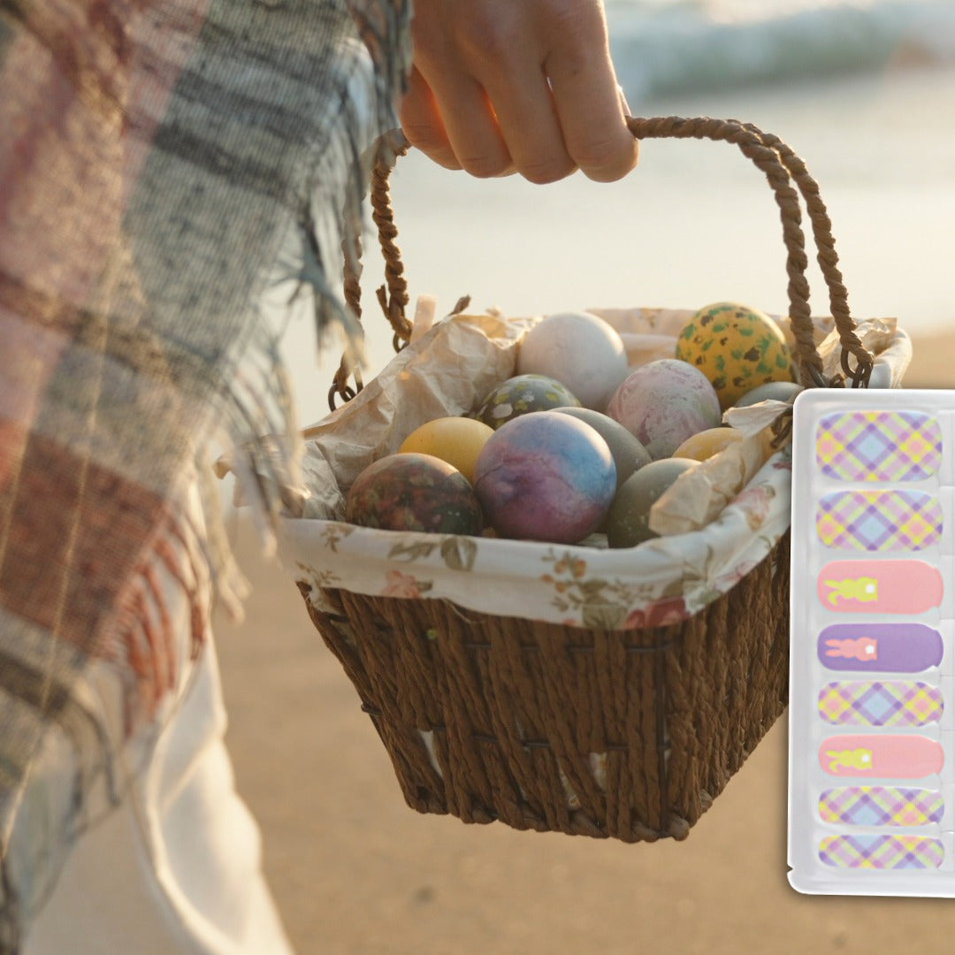 Hopscotch Pastels Easter Nail Polish Nail Wraps