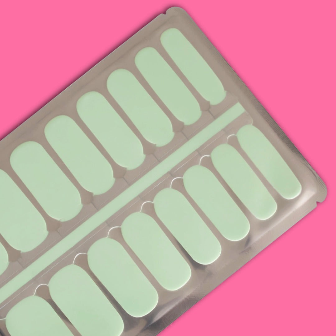 Mint Bliss Glossy Nailwraps